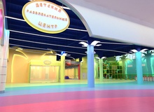 Интерьеры детского развлекательного центра в Югра-Молл (4 этаж)