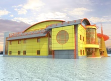 Физкультурно-оздоровительный комплекс с универсальным игровым залом в микрорайоне 13, 16 в г. Нижневартовск